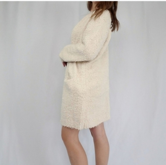 Dress Forum Cream Open Front Cardigan - Picture 3 of 7